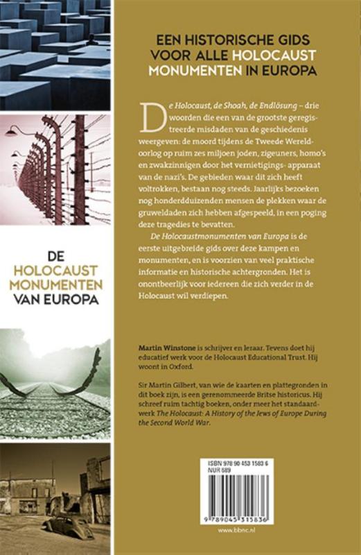 Achterkant van De holocaustmonumenten van Europa