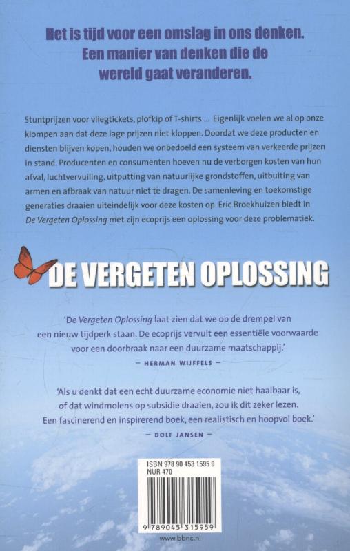 Achterkant van De vergeten oplossing