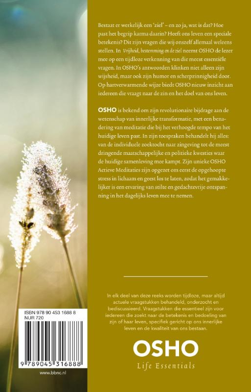 Achterkant van Vrijheid, bestemming en de ziel