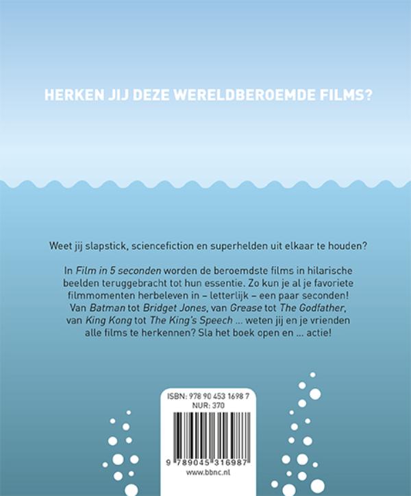 Achterkant van Film in 5 seconden