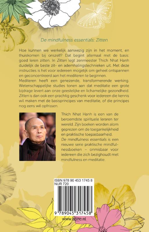 Achterkant van Zitten