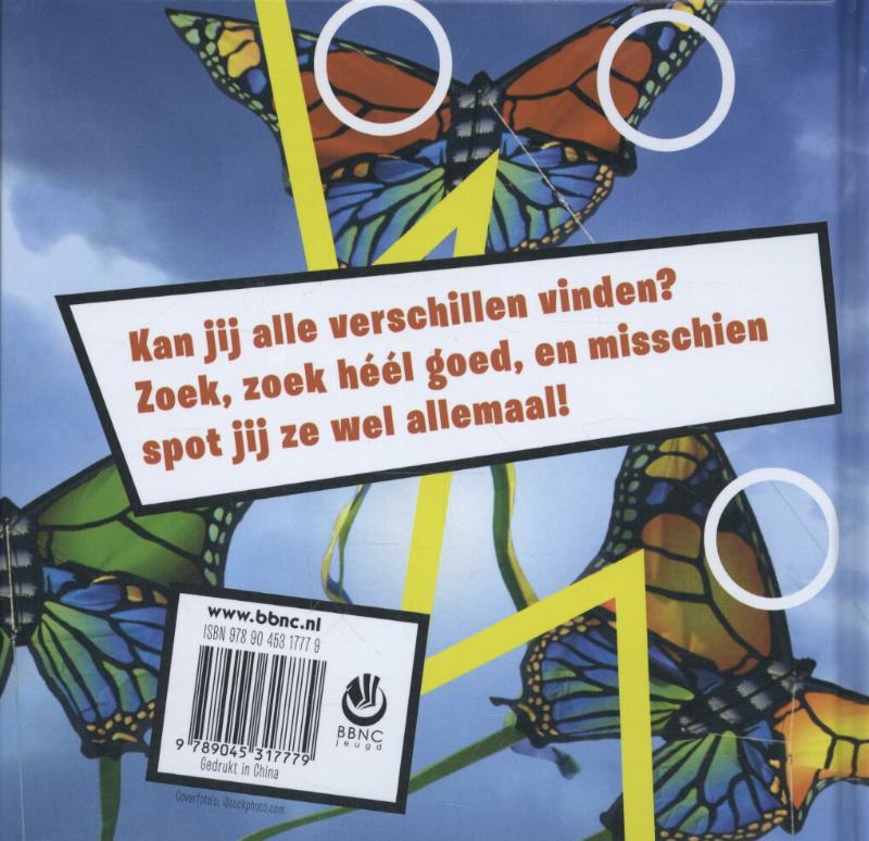 Achterkant van Het enige echte extreme spot de verschillen boek voor kids