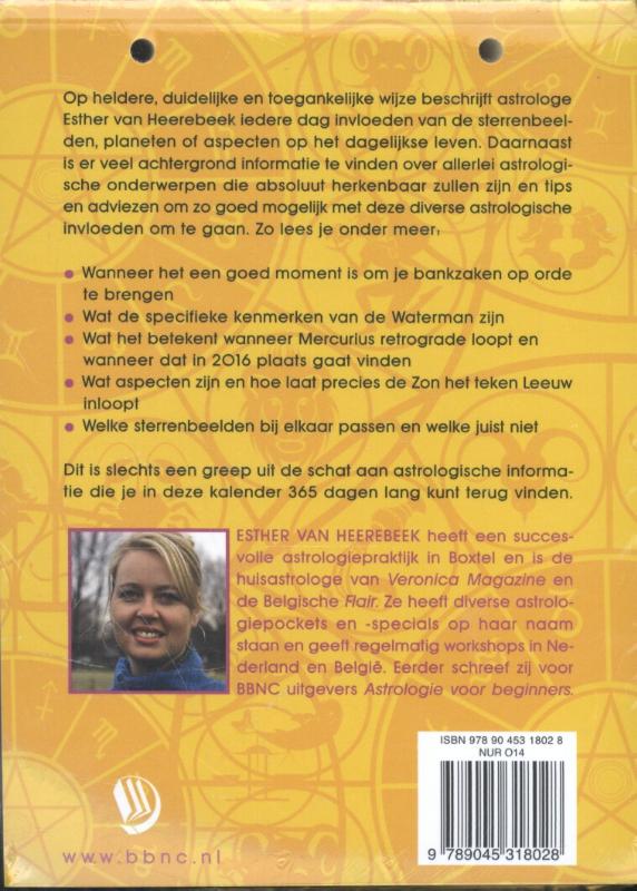Achterkant van 2016
