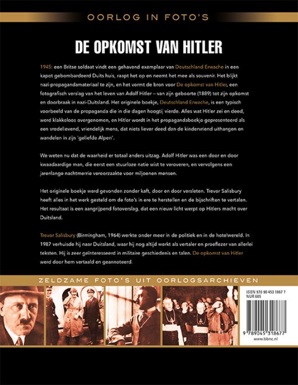Achterkant van De opkomst van Hitler