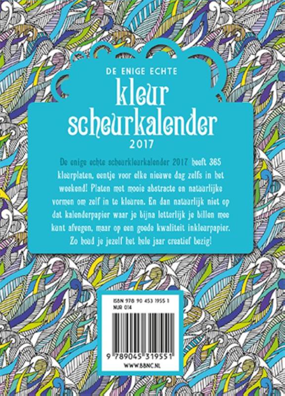 Achterkant van 2017