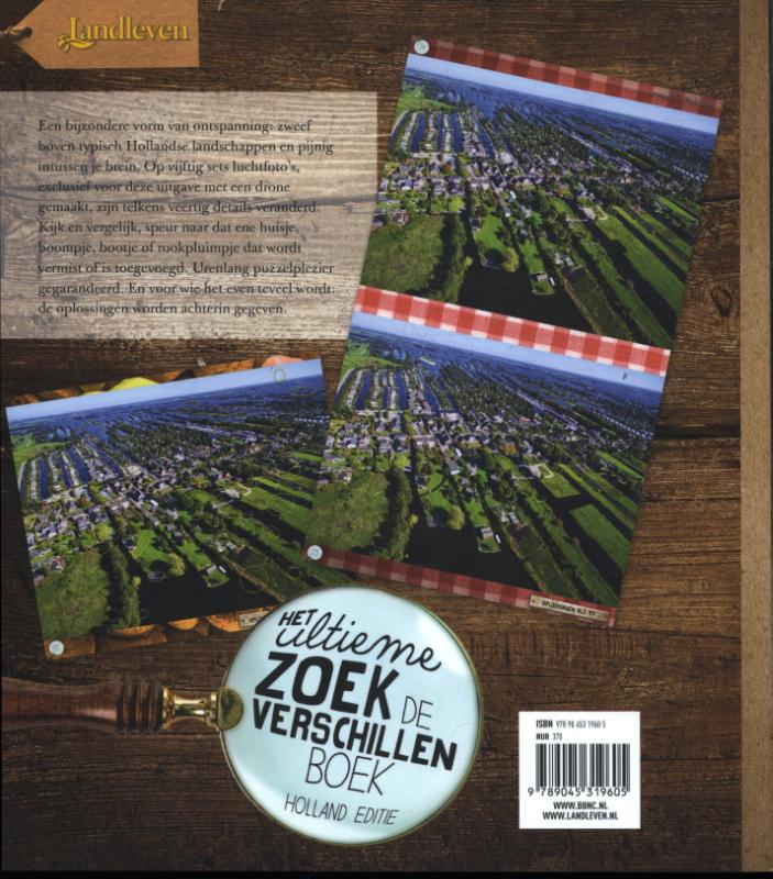 Achterkant van Het ultieme zoek de verschillen boek