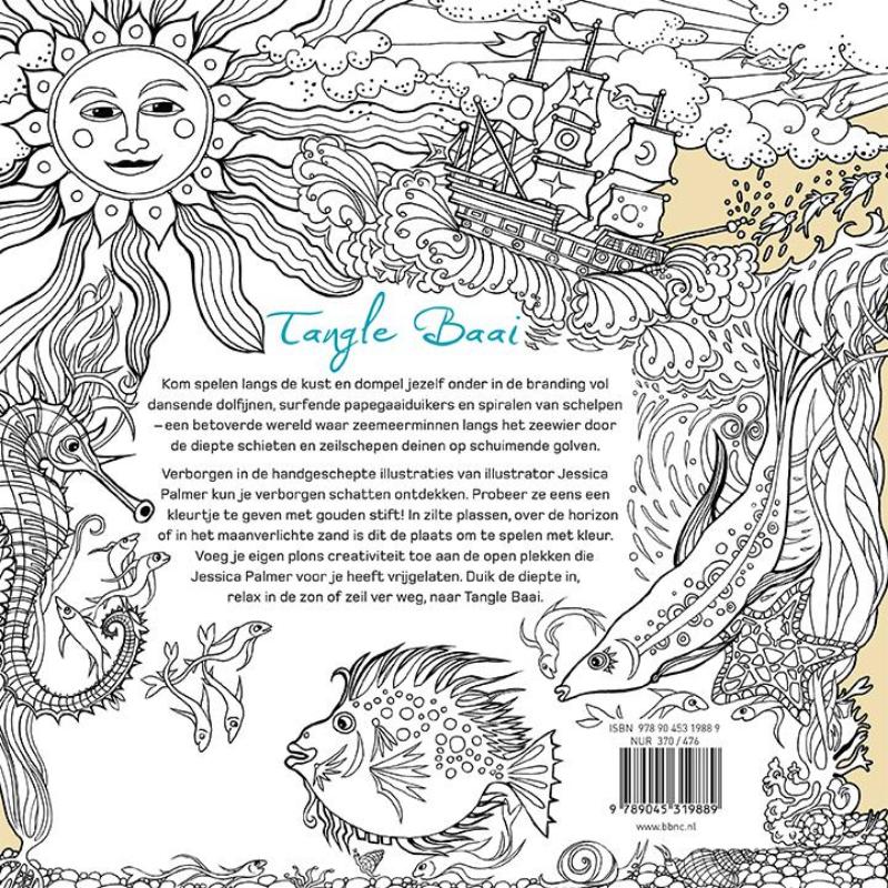 Achterkant van Tangle Baai
