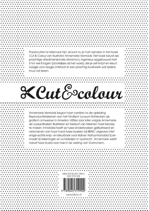 Achterkant van Cut & Colour