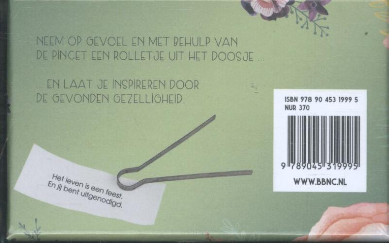 Achterkant van Een doosje vol gezelligheid