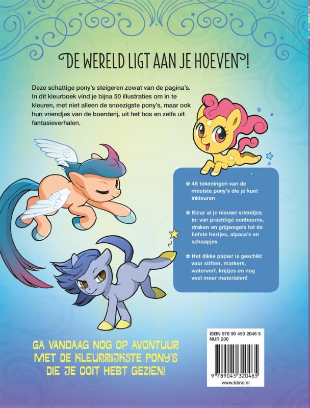 Achterkant van Kleurboek