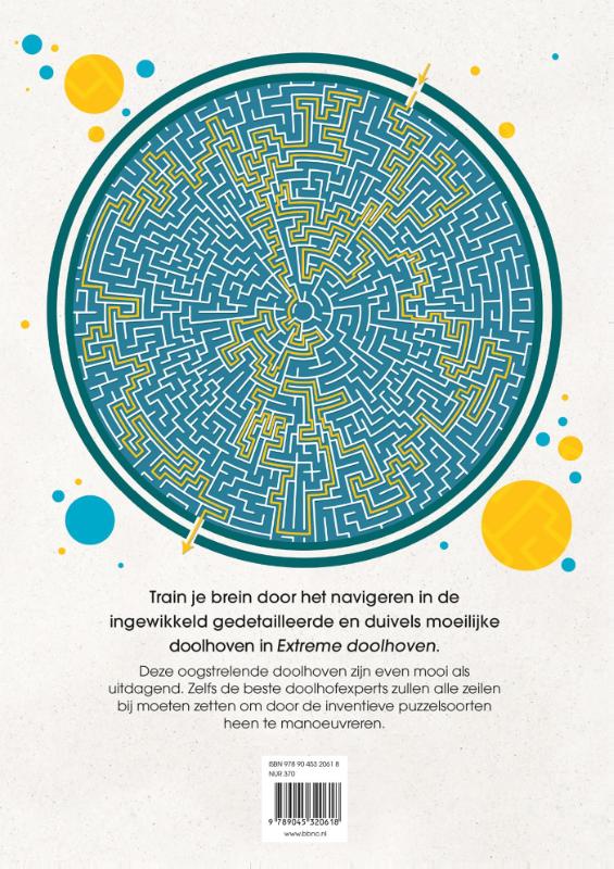 Achterkant van Extreme doolhoven
