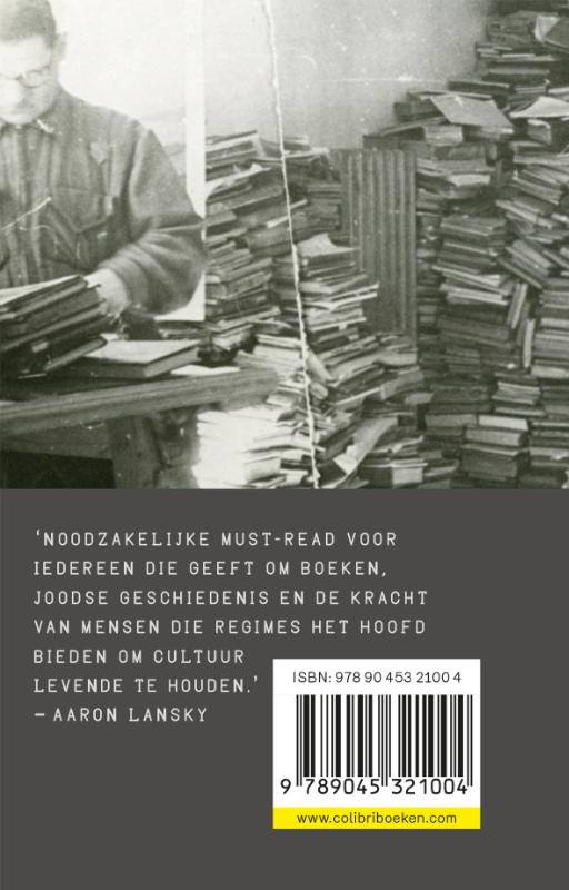 Achterkant van De boekensmokkelaars