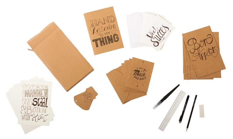 Achterkant van Creatief Handletteren