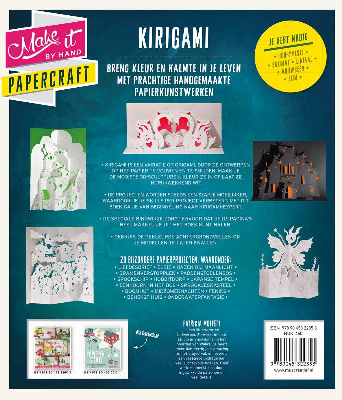 Achterkant van Kirigami