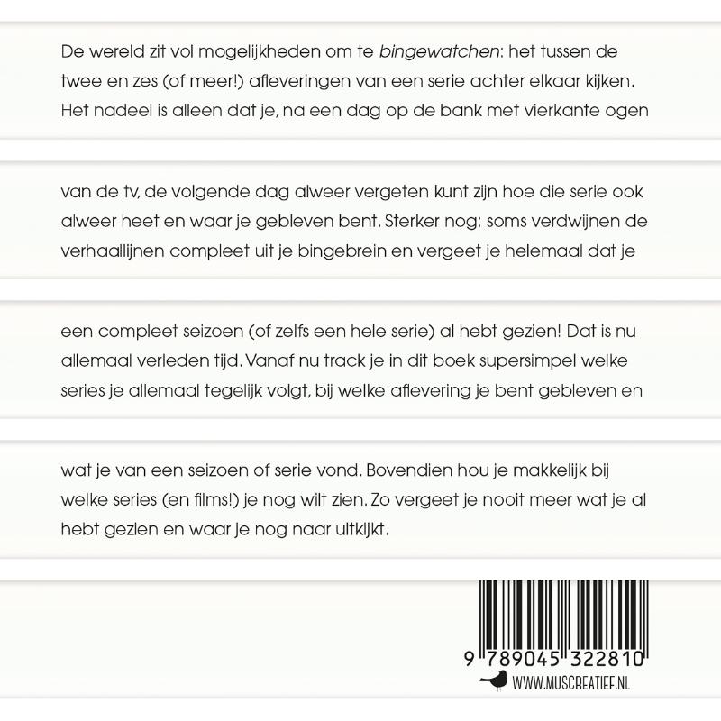 Achterkant van Series Addict