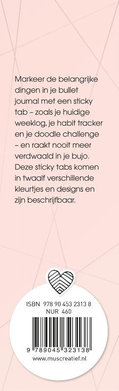 Achterkant van Mijn bullet journal
