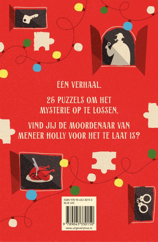 Achterkant van Mr. Brein Moord voor Kerstmis