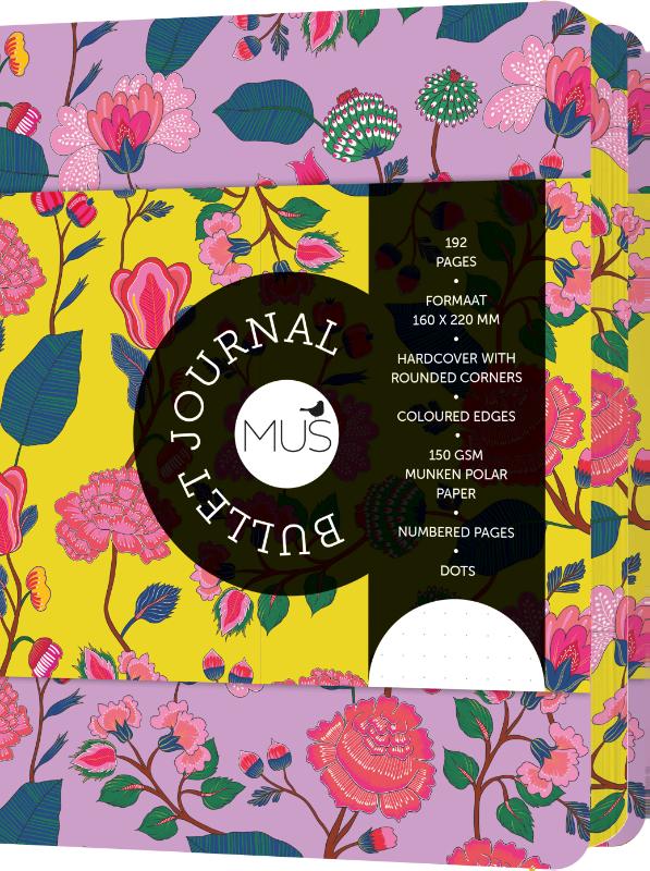 Achterkant van MUS Bullet Journal
