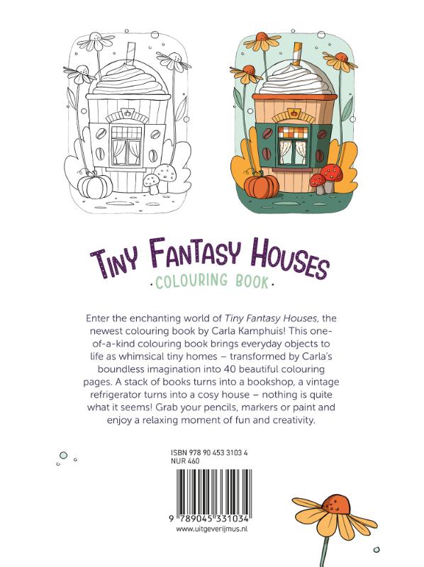 Achterkant van Tiny Fantasy Houses