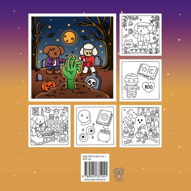 Achterkant van Club Kokoro - Friendly Spooky