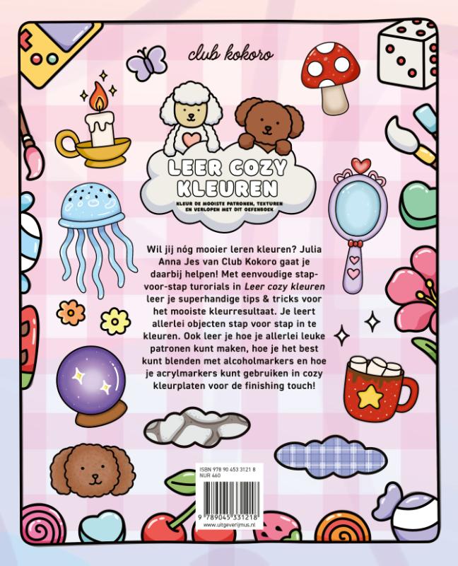 Achterkant van Leer Cozy kleuren