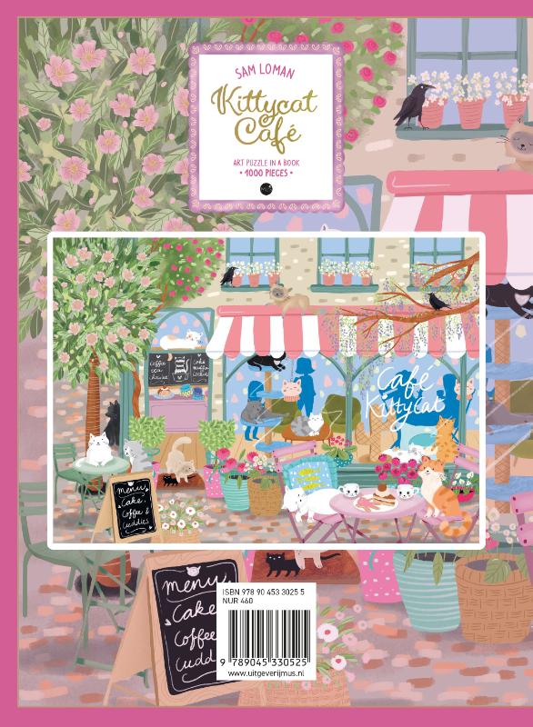 Achterkant van Kattencafé | Café Kittycat