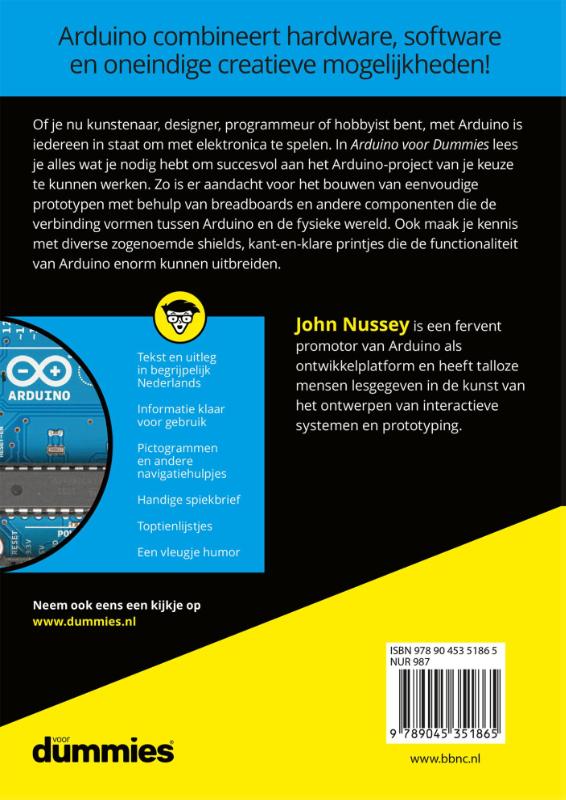 Achterkant van Arduino voor dummies