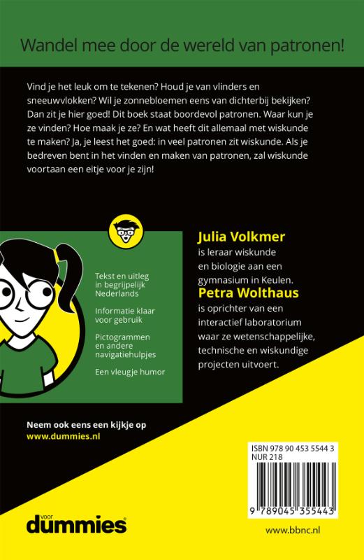 Achterkant van Wiskunde ontdekken voor kids voor Dummies