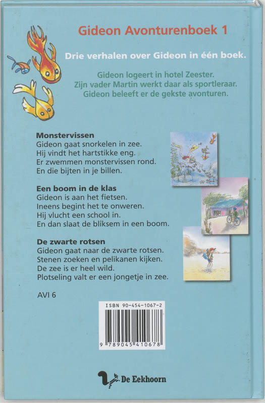 Achterkant van Monstervissen en anderen verhalen