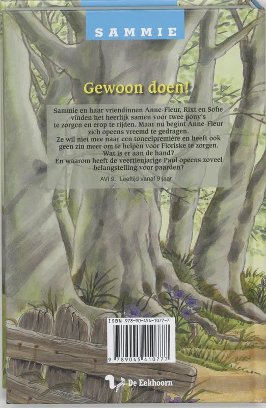 Achterkant van Gewoon doen!
