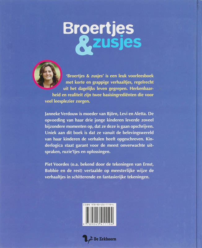 Achterkant van Broertjes & Zusjes