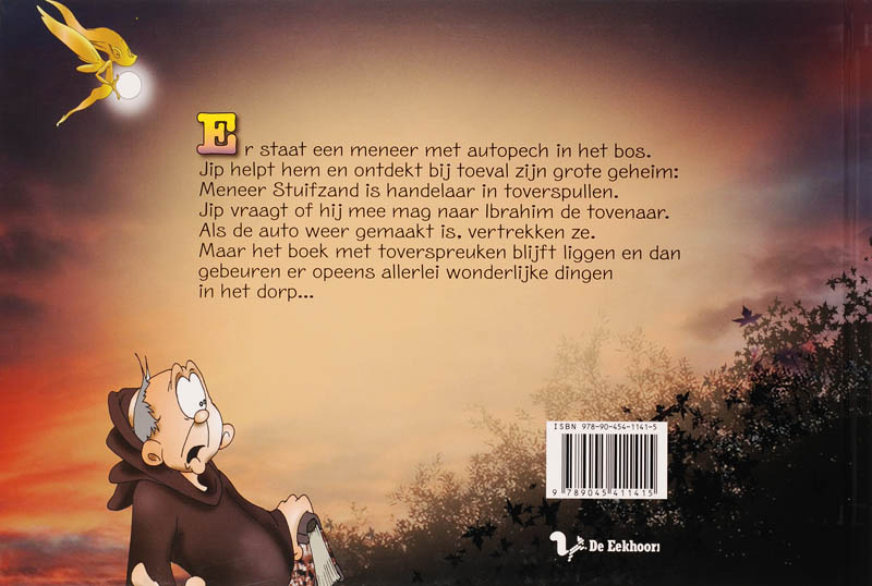Achterkant van Meneer Stuifzand
