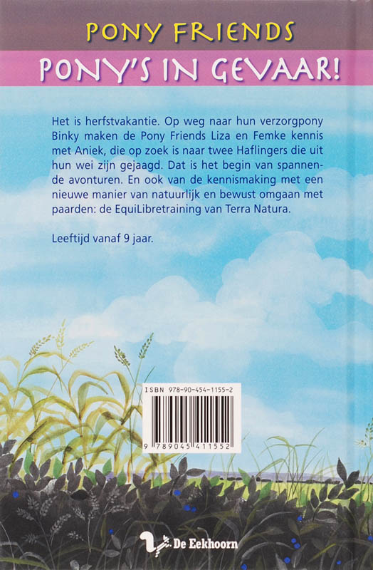Achterkant van Pony's in gevaar