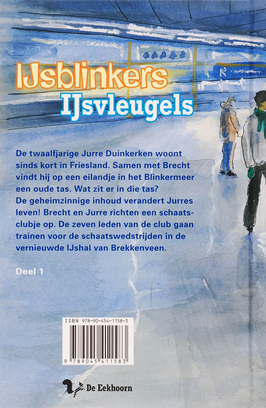 Achterkant van IJsvleugels