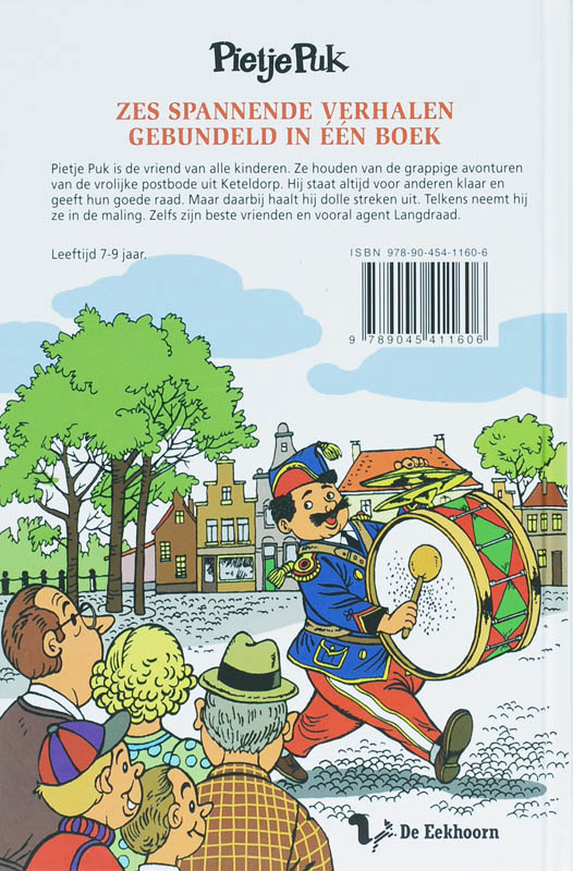 Achterkant van Pietje Puk Omnibus