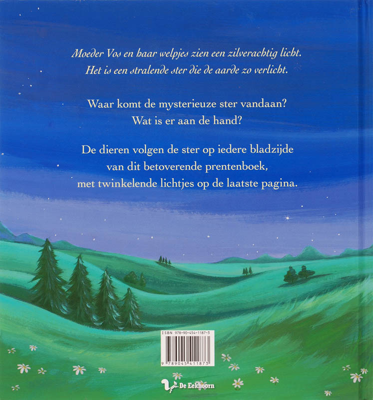 Achterkant van Een Ster Zo Stralend