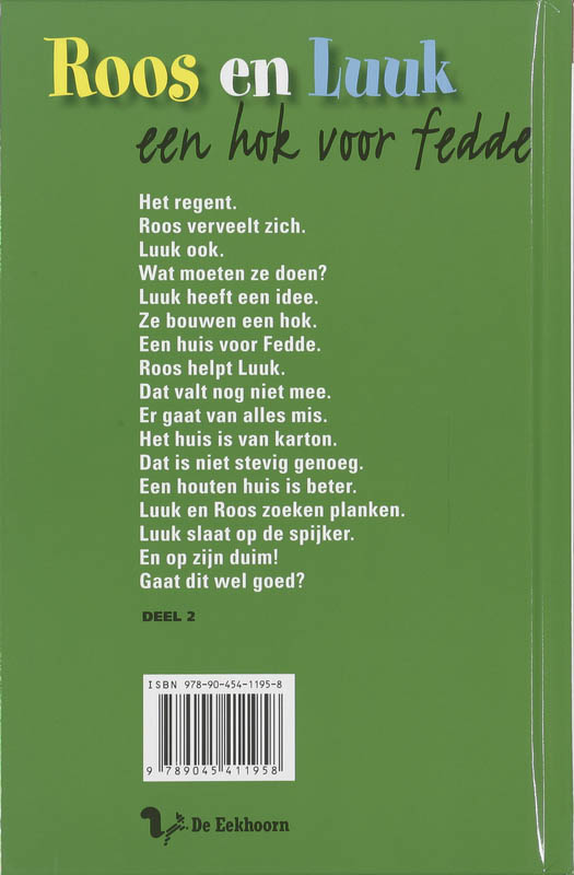 Achterkant van Een hok voor Fedde