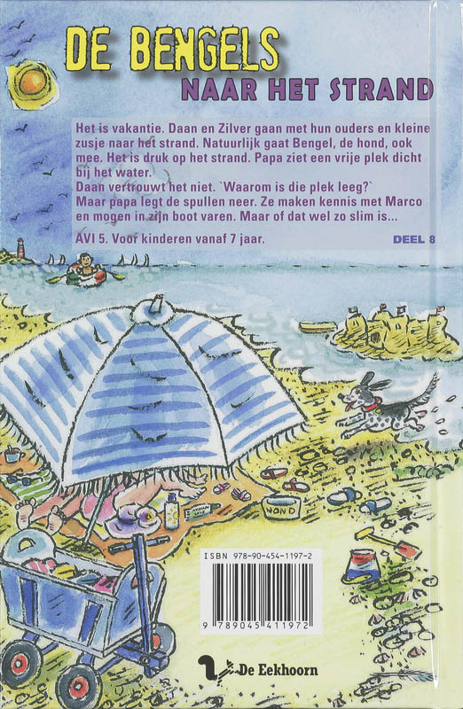 Achterkant van De Bengels naar het strand
