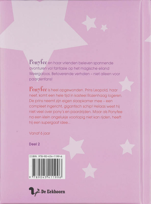Achterkant van Een prins op het rozeneiland