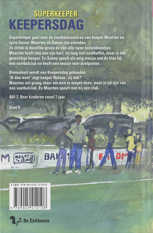 Achterkant van Keepersdag
