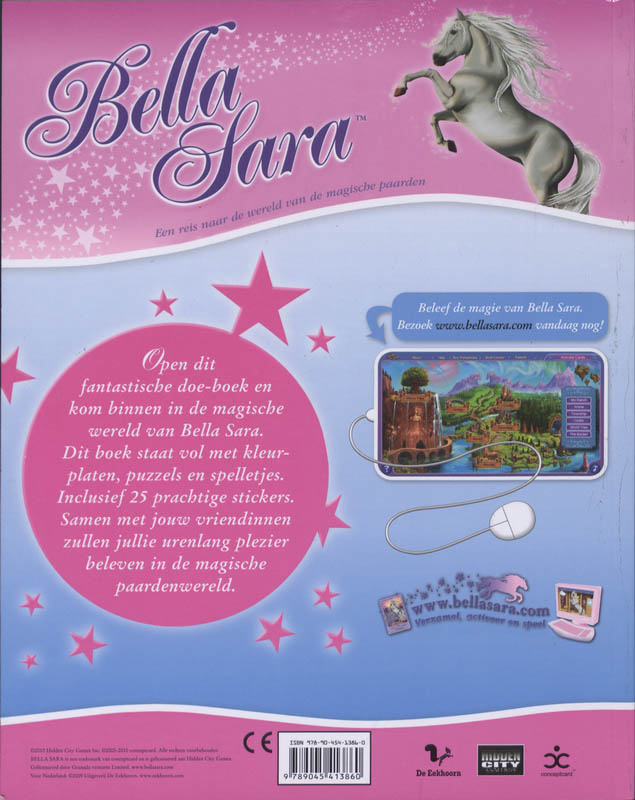 Achterkant van Bella Sara