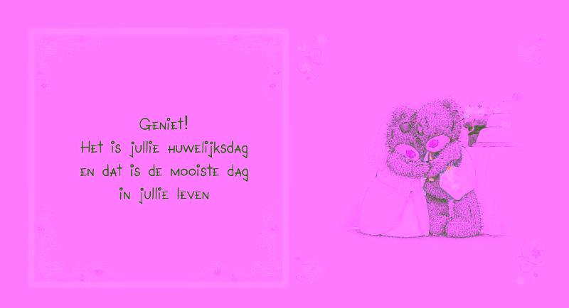 Achterkant van Wedding Day