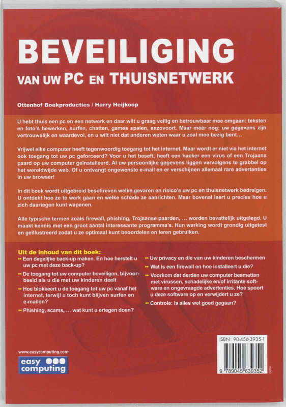 Achterkant van Beveiliging van uw PC en Thuisnetwerk