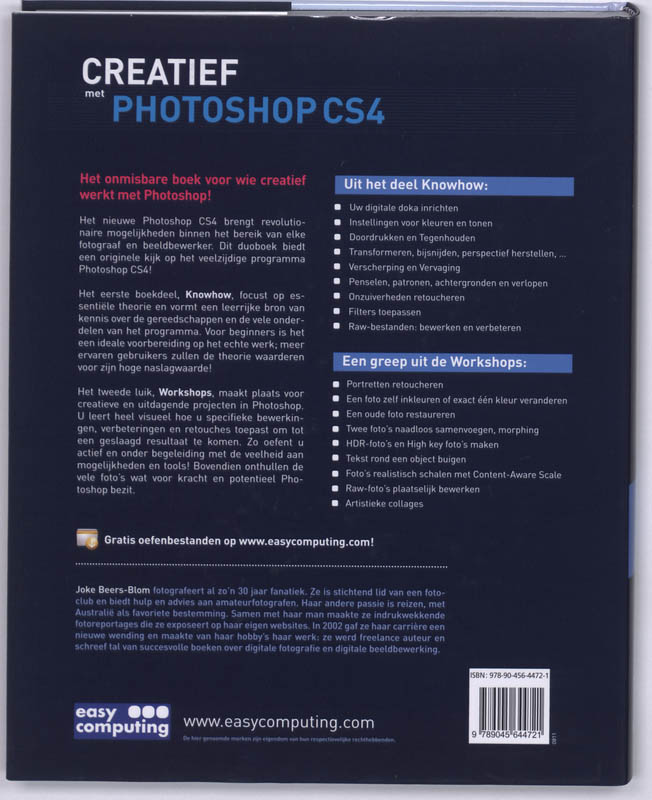 Achterkant van Digitale Fotografie creatief met Photoshop CS4