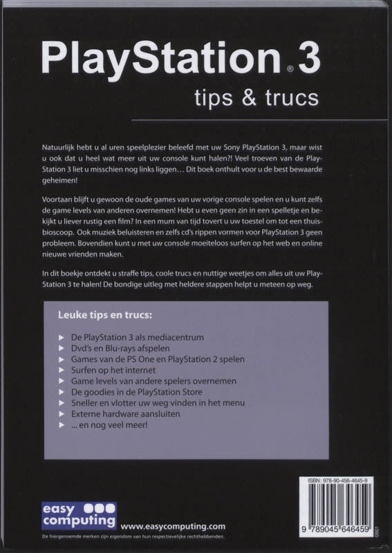 Achterkant van Tips & Trucs