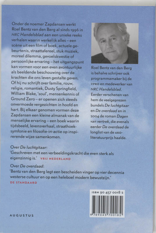 Achterkant van Zapdansen