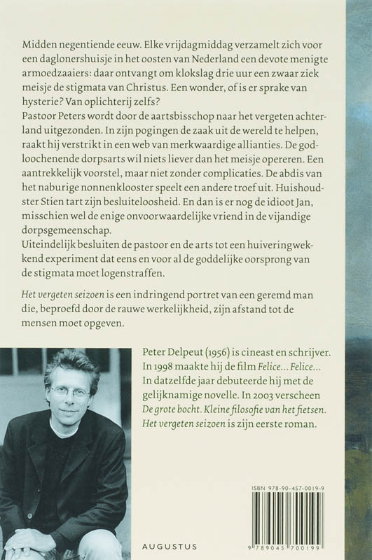 Achterkant van Het vergeten seizoen