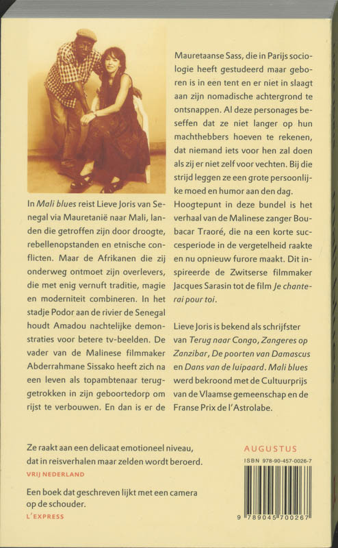 Achterkant van Mali blues
