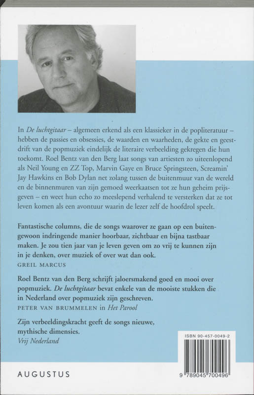 Achterkant van De luchtgitaar