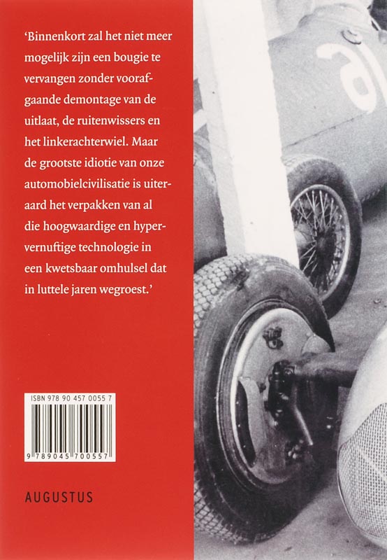 Achterkant van De archeologie van de auto